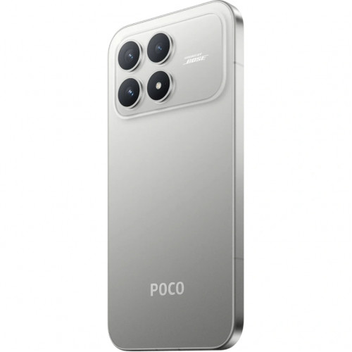 Смартфон Xiaomi Poco F8 Pro 12/256Gb Titanium Silver Global Version